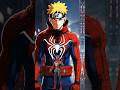 Anime marvel characters #marvel #shorts