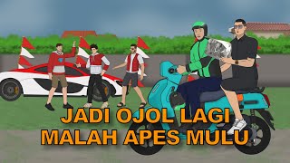 Adam Jadi Ojek Online Lagi, Malah Apes Mulu | Kompilasi Animasi Mas Sayur