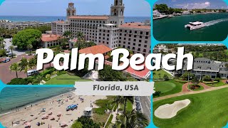 Palm Beach, Florida - Stunning tour of one of the wealthiest cities in the USA. In 4K!