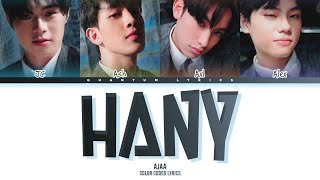 AJAA 'Hany' Color Coded Lyrics (Tag/Eng)