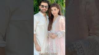 Farhan saeed and urwa hocana #urwahocane pakistan acter cute couple #shorts