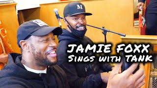 Piano Freestyle with Jamie Foxx and R&B Singer Tank