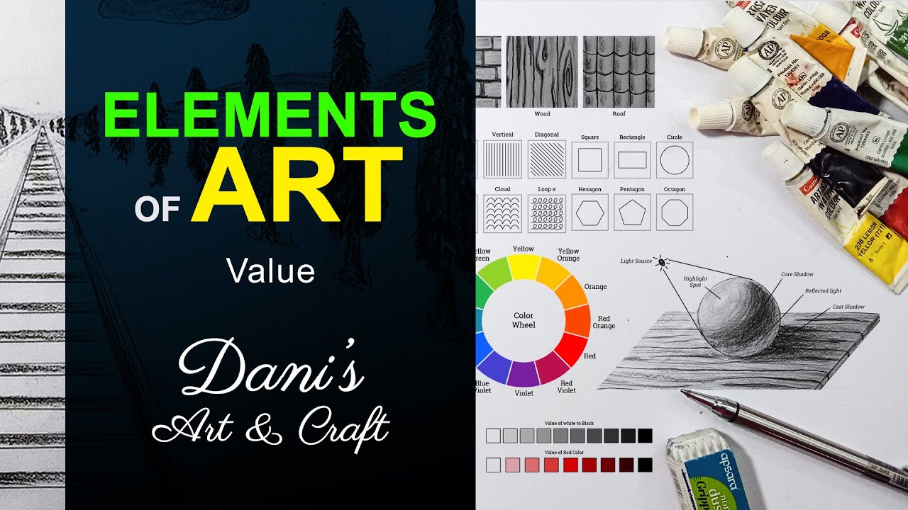 The Elements Of Art - Value - YouTube