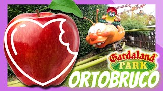 GARDALAND: ORTOBRUCO TOUR - CATERPILLAR APPLE - Attraction for Children 👣Passo dopo Passo