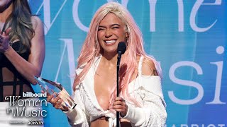 Karol G Accepts The Woman Of The Year Award | Billboard Women In Music 2024