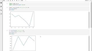 Plotting a 1 D Array