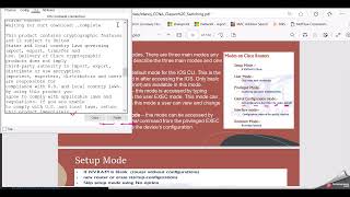 #cisconetworks @Network Switch IOS modes Explained