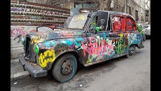 Abandoned Hackney Austin FX4 Cab