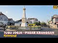 Morning walking around Tugu Jogja to Jalan Magelang❗ lewatin Pasar Kranggan Poncowinatan Yogyakarta