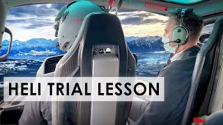 Airbus Helicopter H125 (AS350 B3e) - First Trial Lesson in 4K