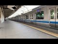 【4k 60 fps】　小田急　5000形（2代目）　経堂駅　発車