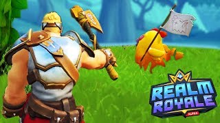 Is This BETTER THAN FORTNITE? - Realm Royale Gameplay