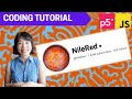 p5.js Coding Tutorial | NileRed Logo (BZ Reaction)