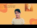 jaya veereswara diya nimmagadda vivekananda song vivekananada birthday jan 12th