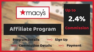Macys Affiliate Program [2026] | Earn Money from macys.com
