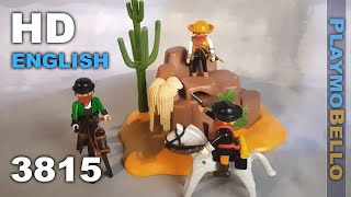 (1995) Playmobil 3815 Wild West Bandit Hideout (Playmobil Western REVIEW)