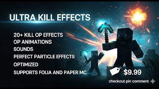 THIS Minecraft Plugin Will BLOW Your Mind! 20+ INSANE Kill Effects (IMPOSSIBLE to Ignore!)