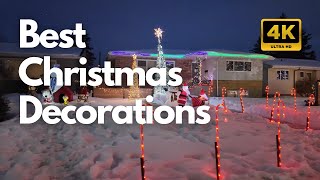 Best Christmas Decorations 2025 | Magical Snowy Christmas Ambience