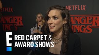 Winona Ryder Works on First Series "Stranger Things" | E! Red Carpet & Award Shows