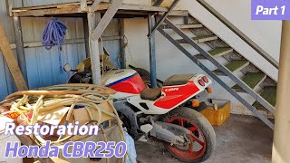 90s Honda CBR250 Rebirth A Step by Step Restoration