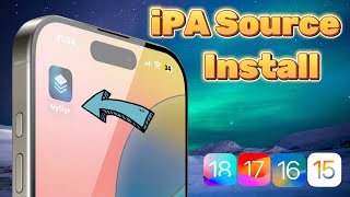 NEW Install iPA \u0026 Source on ESign iPhone \u0026 iPad | NO Jailbreak NO PC No Revokes iOS 15 to iOS 18.2