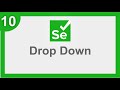 Selenium 4 Beginner Tutorial 10 | How to handle DropDown