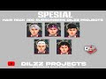 SHARE HAIR PACK SPESIAL 300 SUBSCRIBERS DILZZ PROJECTS 🎮