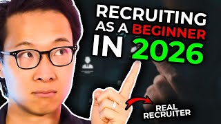 How to be a Recruiter with No Experience in 2026 !!