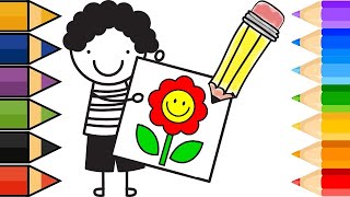 Flowers to Draw | Цветы для рисования | Сурет салу үшін гүлдер | Chizish uchun gullar | פרחים לצייר