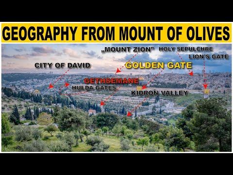 Is the Mount of Olives higher than Jerusalem?