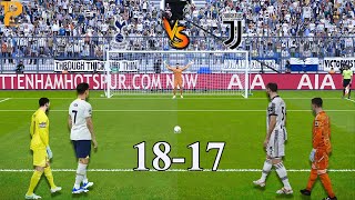 Tottenham Hotspur vs Juventus  [ Longest Penalty Shootout]  eFootball™ Gameplay #sonheungmin
