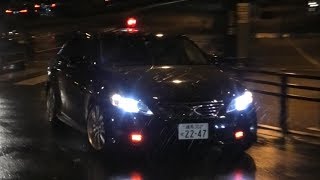 交通覆面・パトカー走行シーン(13)