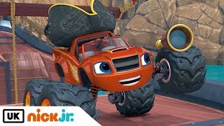 Blaze and the Monster Machines | Race for the Golden Treasure | Nick Jr. UK