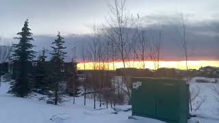 VLOG 05: CANADA’S CHINOOK SUNSET!! WINTER IN CANADA