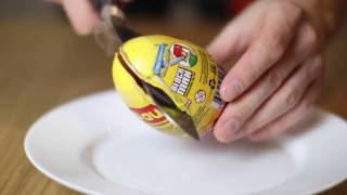 EXPERIMENT Glowing 1000 Degree KNIFE VS KINDER Surprise Egg