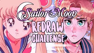 Sailor Moon Redraw Challenge | SPEEDPAINT