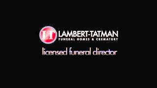 Lambert Tatman - Cremation Services
