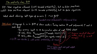 The Complexity Class BPP