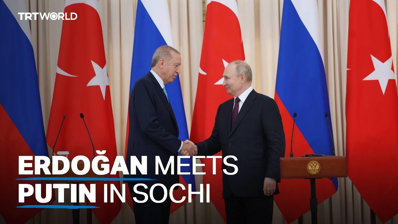 Erdogan And Putin Meet For Grain Deal, Bilateral Talks - YouTube