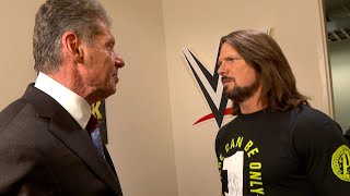 AJ STYLES ATTACK VINCE MCMAHON WWE SMACKDOWN LEGENDADO PT BR