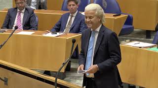 Geert Wilders over wachtgeld Frans Timmermans