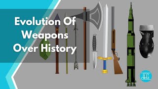 Evolution of weapons over the history 40000bc.