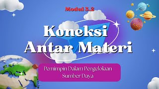 Koneksi Antar Materi Modul 3.2 Pemimpin dalam Pengelolaan Sumber Daya #cgpangkatan11 #gurupenggerak