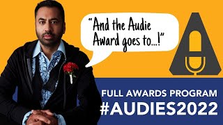 Watch the #Audies2022 Awards Program - the Best Audiobooks of the Year!