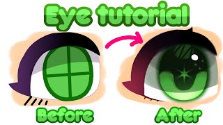 Eye Shading TUTORIAL - Gacha Club - IbisPaintX - (with ... | Doovi