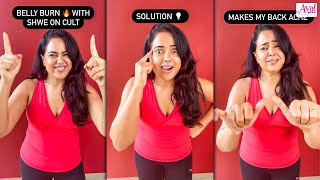 Say bye bye BELLY FAT | belly fat  exercise | Sameera Reddy tips