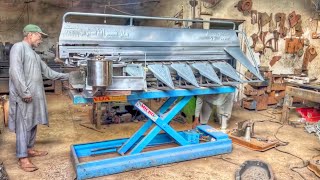 Amazing,Manufacturing Process of Tractor Front Mounted Reaper Binder || Restoration Production