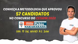 Método Fabio Nakaharada para o próximo concurso do CSTAPM (CHQAOPM)