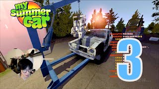 感動！手工組裝第一套引擎！ 阿春 My Summer Car 我的夏日汽車 #3