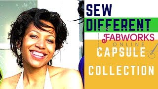 Sew Different X Fabworks Mill Shop Capsule Collection Frocktails 2018